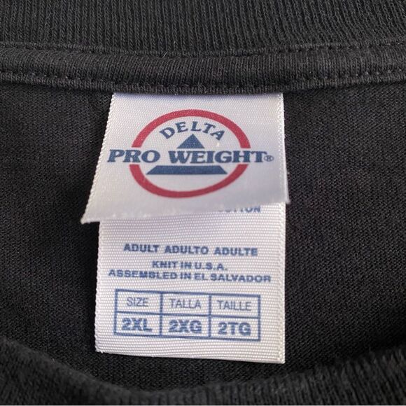 AC/DC ACDC For Those About To Rock Band Tee Black Short Sleeve Sz 2XL - Picture 5 of 8